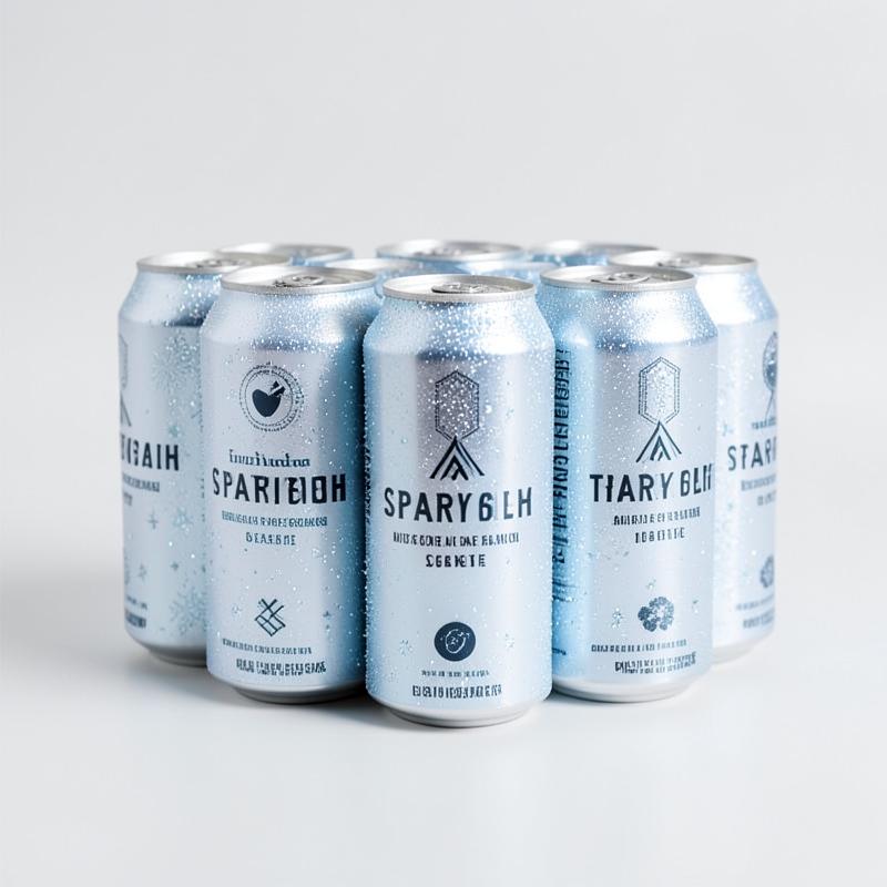 Sparkling Mineral Water, 12-Pack Cans, Zero Sugar